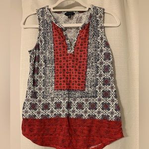 Lucky brand sleeveless blouse